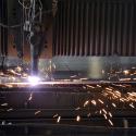 laser cutting metal