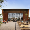restaurant metal building exterior