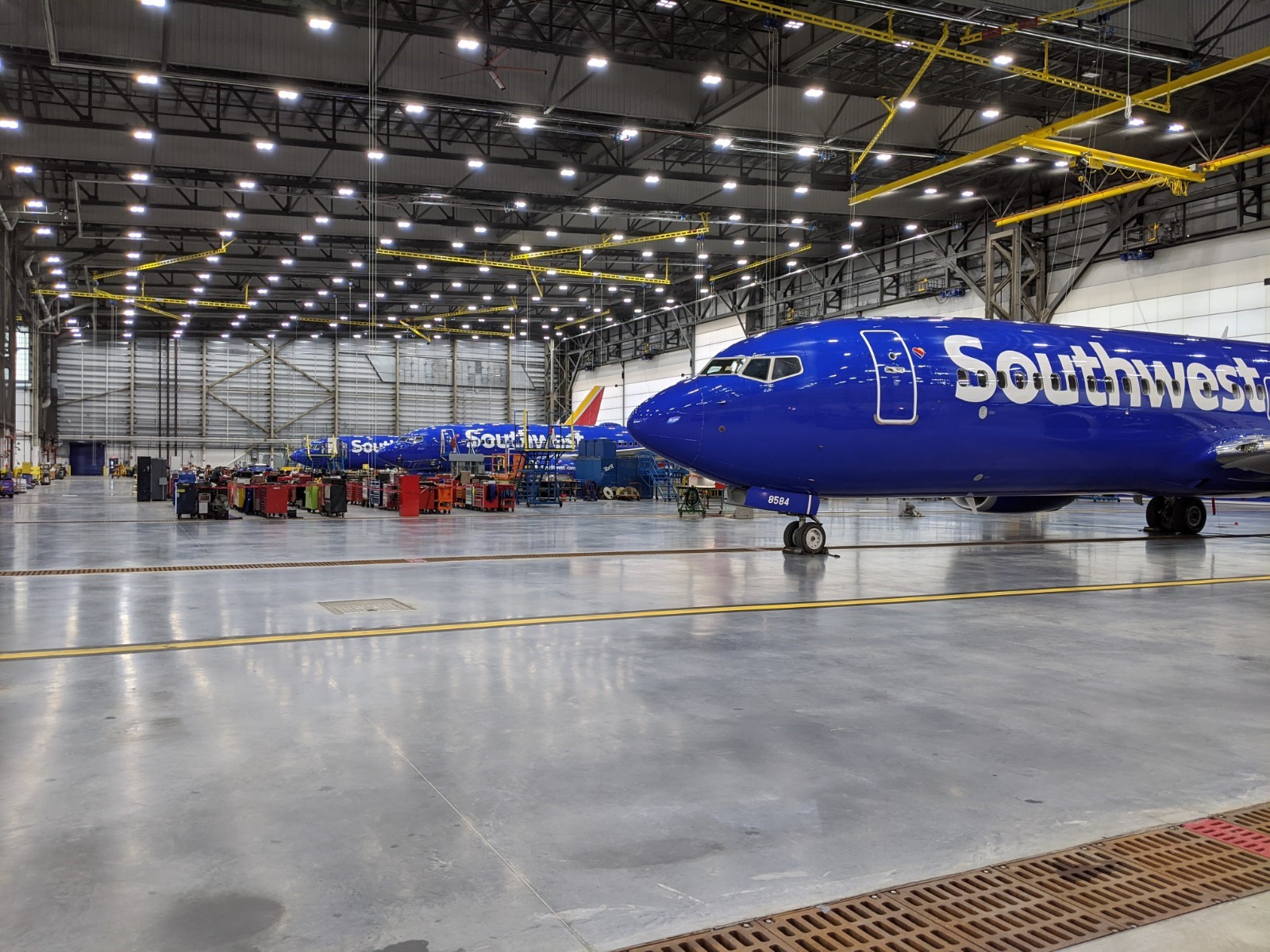 southwest airlines maintenance hanger