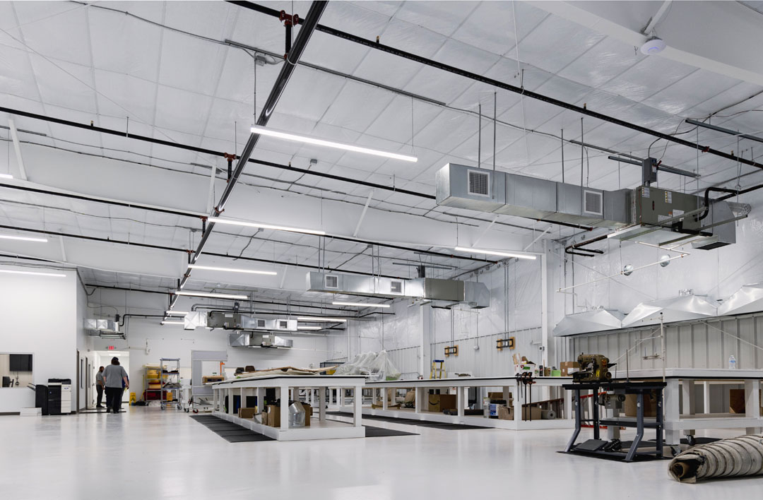 Fly Exclusive Hangar interior