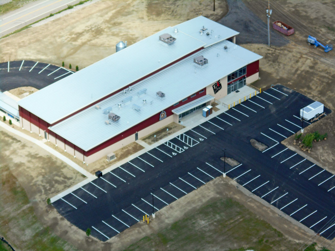 Erie Brewing Company aerial