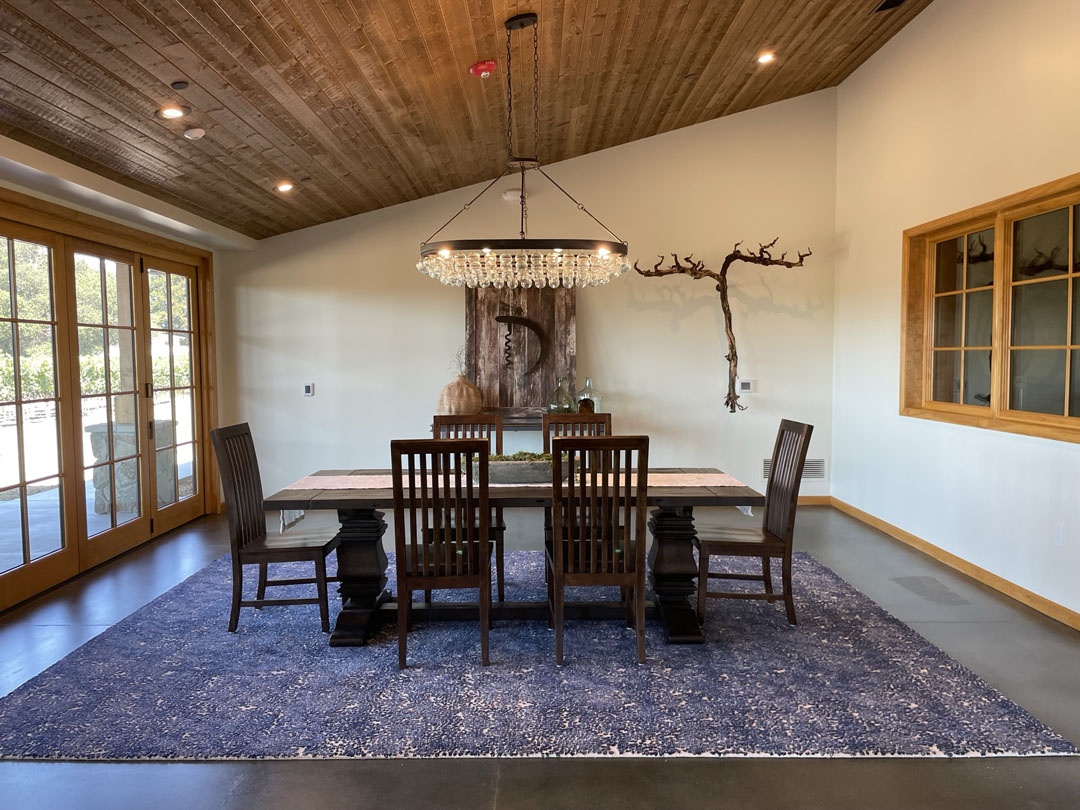 Sleeping Giant Winery interior